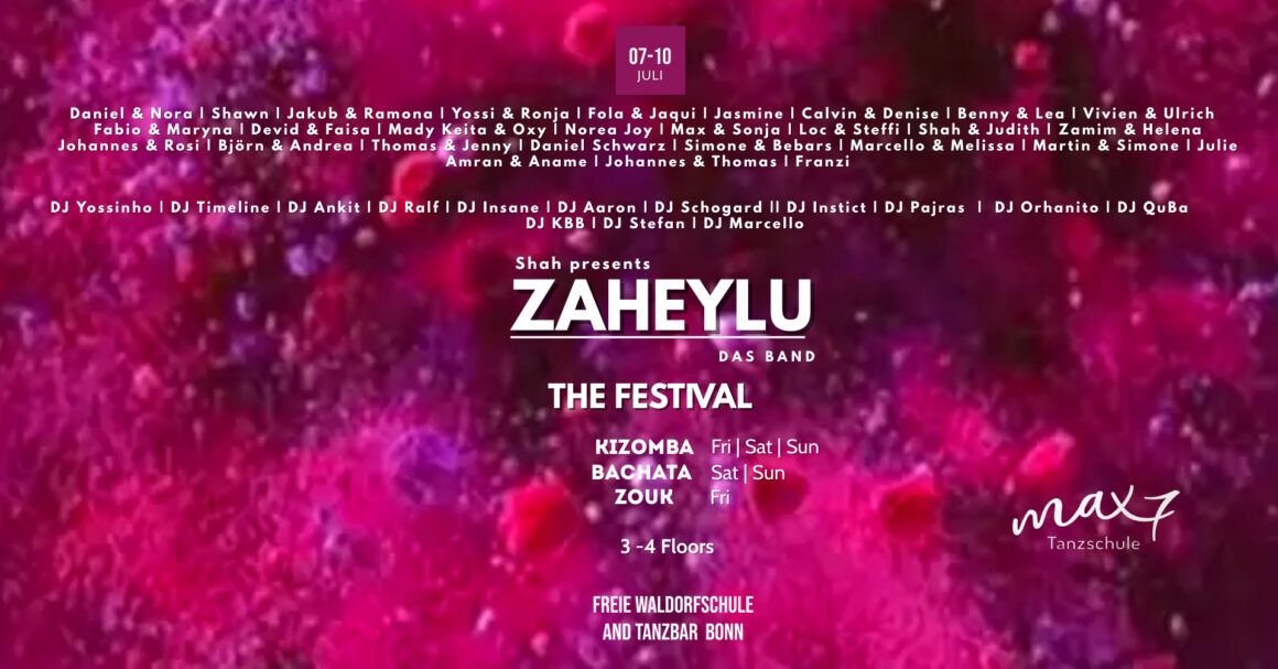 Zaheylu the Festival 07 – 10 Juli 2023